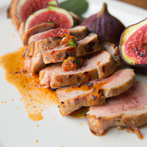 Mediterranean Pork Tenderloin With Figs Recipe