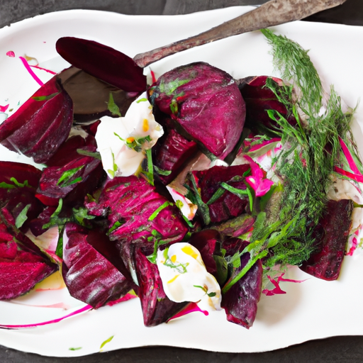 Mediterranean Roasted Beets With Yogurt And Dill Recipe Mediterranean Roasted Beets With Yogurt And Dill Recipe