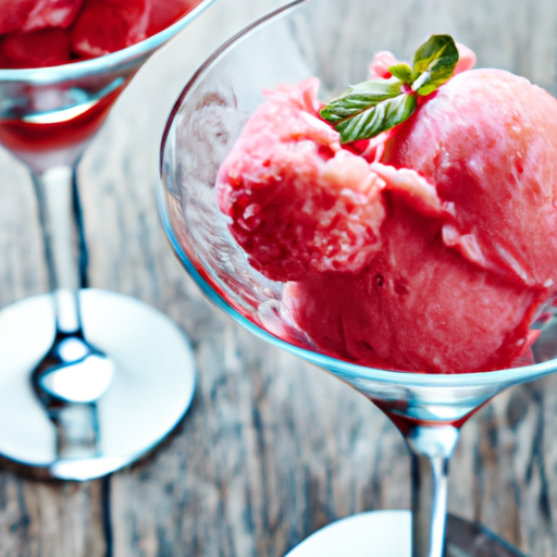 Mediterranean Rose Water And Raspberry Sorbet Recipe
