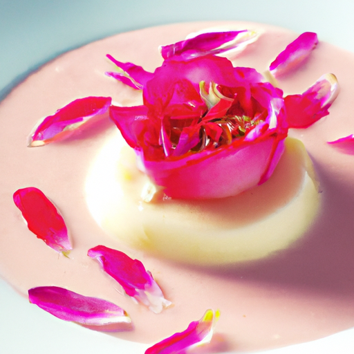 Mediterranean Rose Water Panna Cotta Recipe Mediterranean Rose Water Panna Cotta Recipe