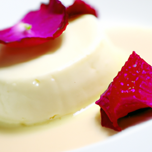 Mediterranean Rose Water Panna Cotta Recipe Mediterranean Rose Water Panna Cotta Recipe