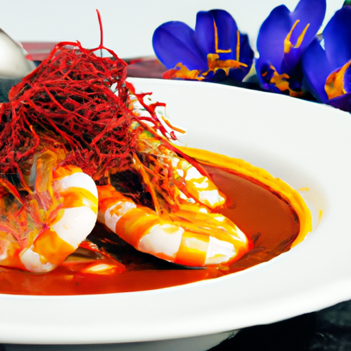 Mediterranean Saffron  Seafood Soup Recipe