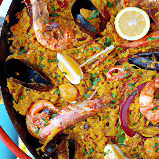 Mediterranean Seafood Paella Recipe
