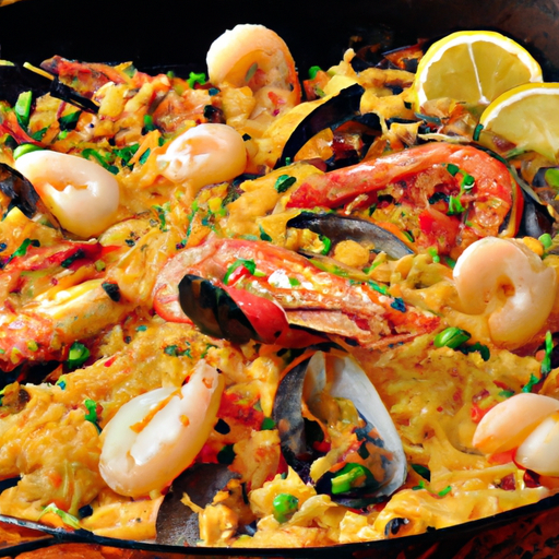 Mediterranean Seafood Paella Recipe