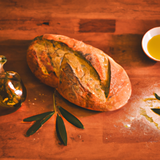 Mediterranean Semolina And Olive Oil Bread Recipe