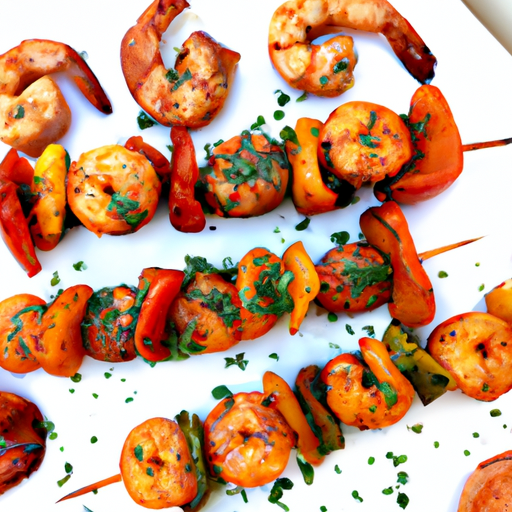 Mediterranean Shrimp And Chorizo Skewers Recipe Mediterranean Shrimp And Chorizo Skewers Recipe