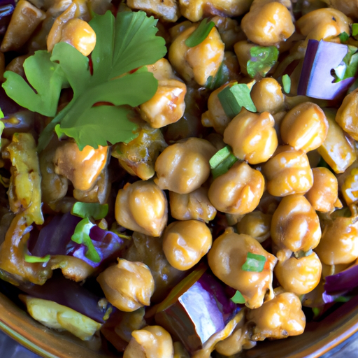 Mediterranean Spiced Chickpea And Eggplant Stew Recipe