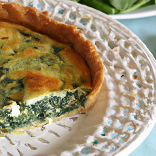 Mediterranean Spinach And Feta Tart Recipe Mediterranean Spinach And Feta Tart Recipe