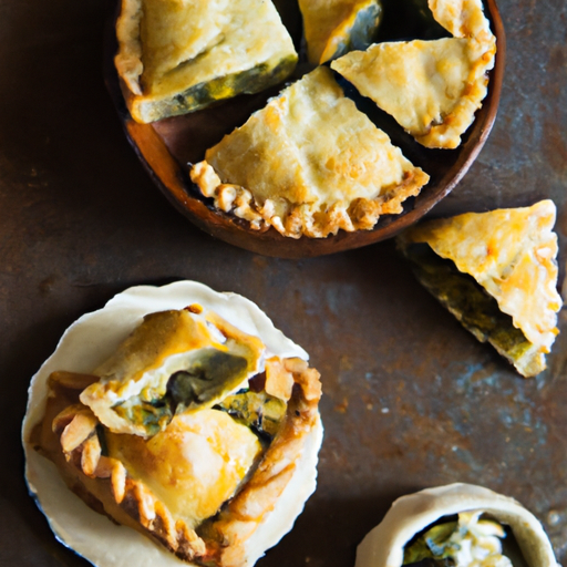 Mediterranean Spinach And Ricotta Pies Recipe