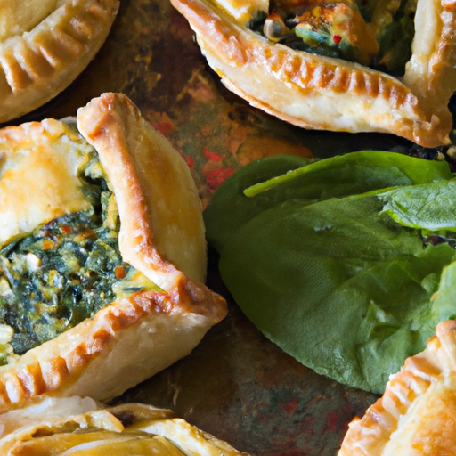 Mediterranean Spinach And Ricotta Pies Recipe