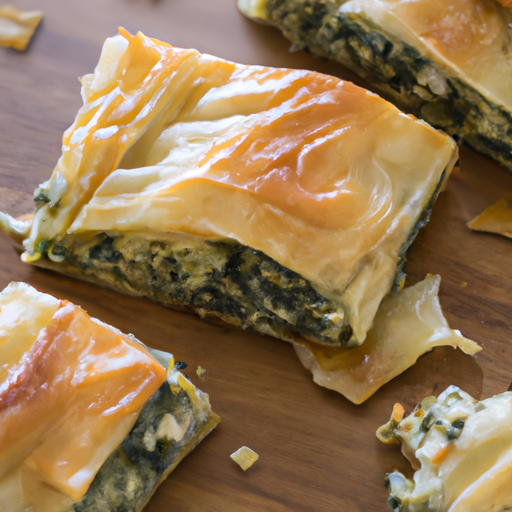Mediterranean Spinach Cheese Spanakopita Recipe Mediterranean Spinach Cheese Spanakopita Recipe