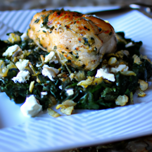 Mediterranean Spinach  Feta Stuffed Chicken Breast Recipe