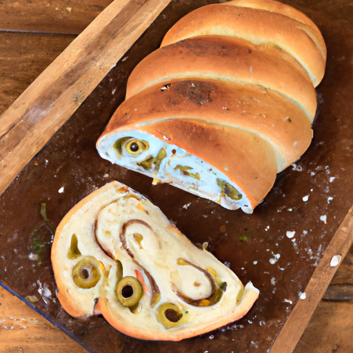 Mediterranean-style Stuffed Bread Recipe