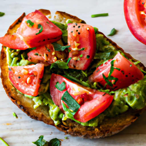Mediterranean Tomato And Avocado Toast Recipe