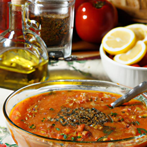 Mediterranean Tomato And Lentil Soup Recipe