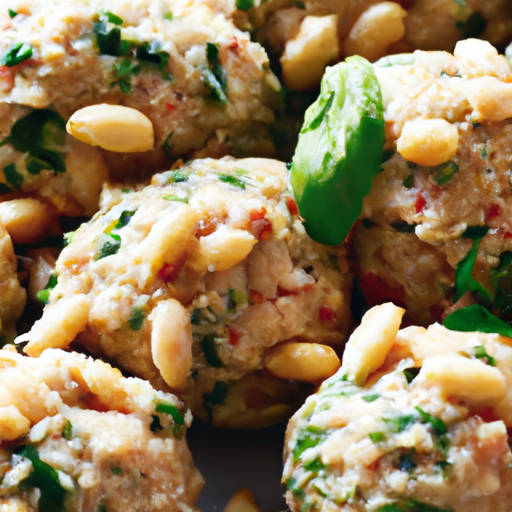 Mediterranean Turkey Meatballs With Pine Nuts Recipe