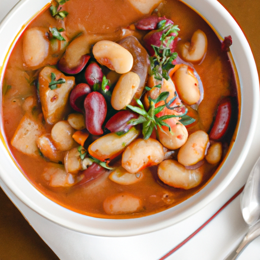 Mediterranean Tuscan Bean Soup Recipe