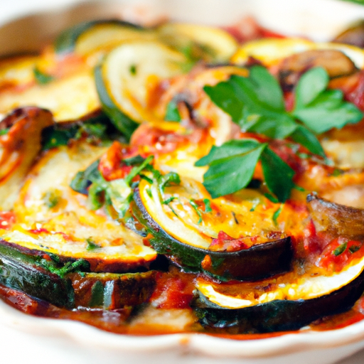 Mediterranean Vegetable Moussaka Recipe