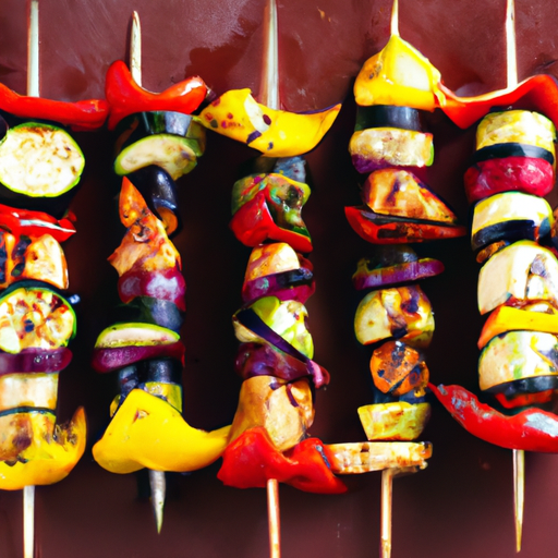 Mediterranean Vegetable Skewers Recipe