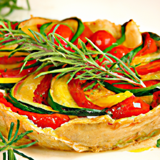 Mediterranean Vegetable Tarte Tatin Recipe Mediterranean Vegetable Tarte Tatin Recipe