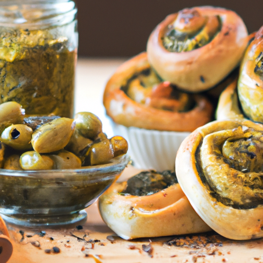Mediterranean Zaatar And Olive Rolls Recipe