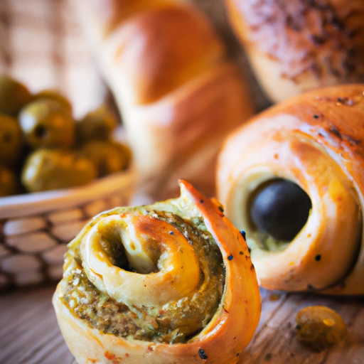 Mediterranean Zaatar And Olive Rolls Recipe