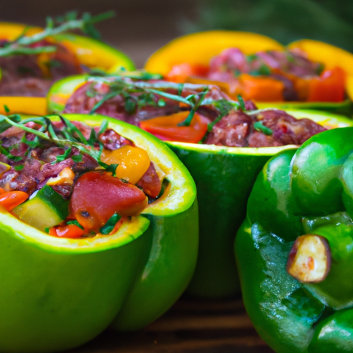 Mediterranean Zucchini And Beef Stuffed Bell Peppers Recipe Mediterranean Zucchini And Beef Stuffed Bell Peppers Recipe