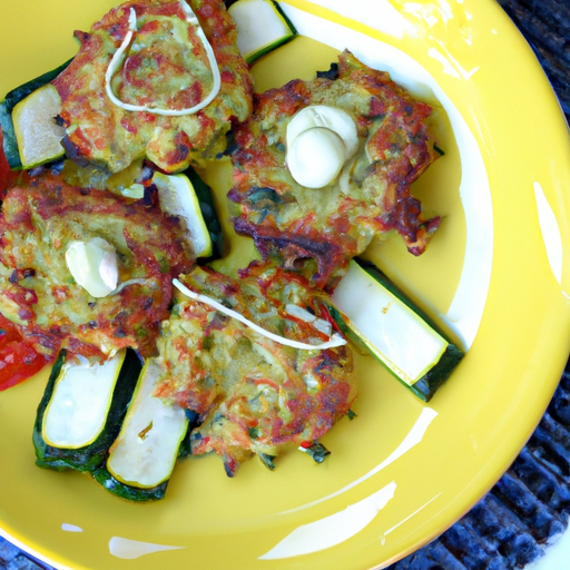 Mediterranean Zucchini Fritters Recipe