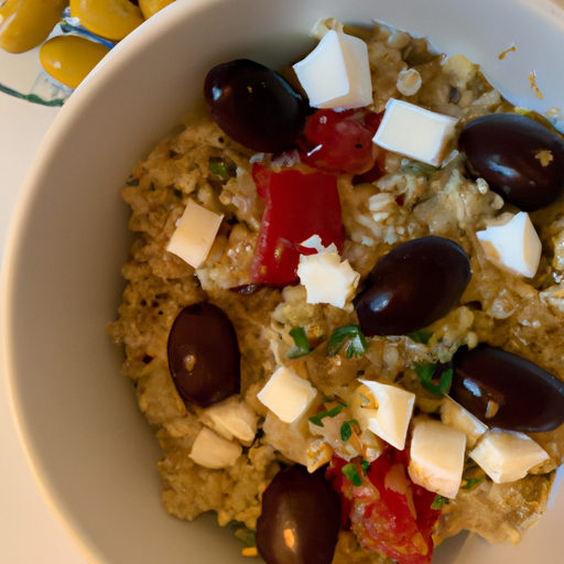 Savory Mediterranean Oats Recipe