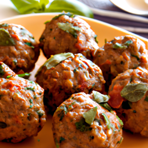 Mediterranean Beef Meatballs With Mint And Garlic Sauce Recipe