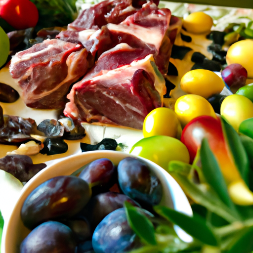 Mediterranean Braised Lamb With Plums Recipe