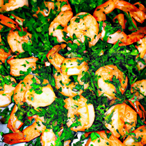 Mediterranean Garlic Butter Shrimp With Parsley Recipe