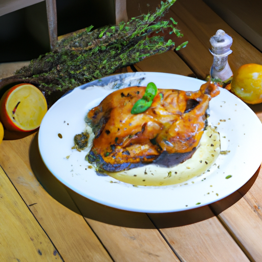 Mediterranean Herb And Lemon Roasted Cornish Hen Recipe