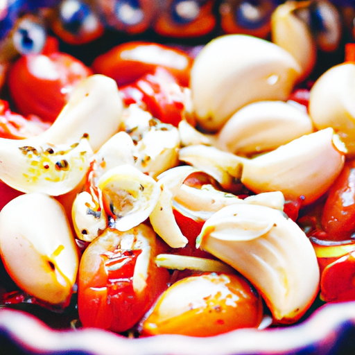 Mediterranean Roasted Garlic And Tomato Confit Recipe Mediterranean Roasted Garlic And Tomato Confit Recipe