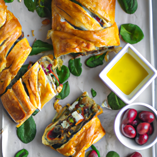 Mediterranean Savory Strudel Recipe Mediterranean Savory Strudel Recipe