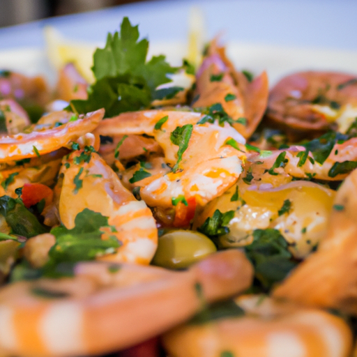 Marinated Prawns With Mediterranean Herbs Recipe