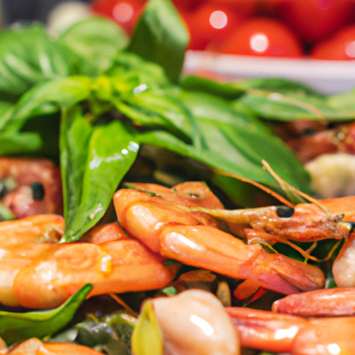 Marinated Prawns With Mediterranean Herbs Recipe