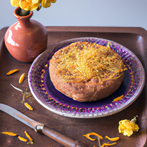 Mediterranean Almond And Saffron Cake Recipe
