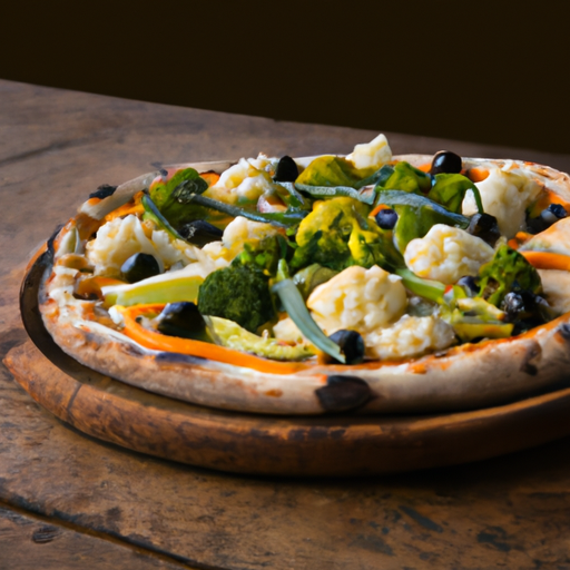 Mediterranean Cauliflower And Olive Tapenade Pizza Recipe