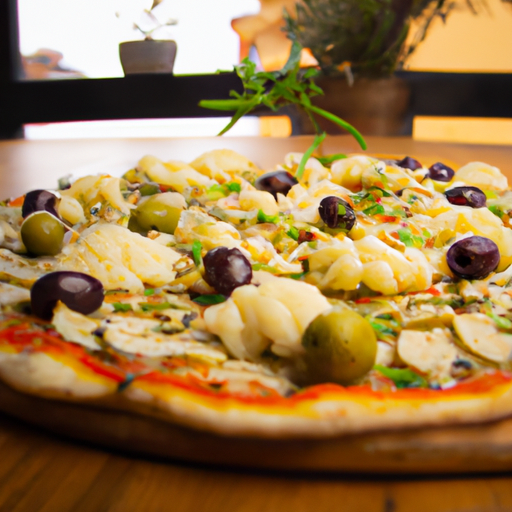 Mediterranean Cauliflower And Olive Tapenade Pizza Recipe