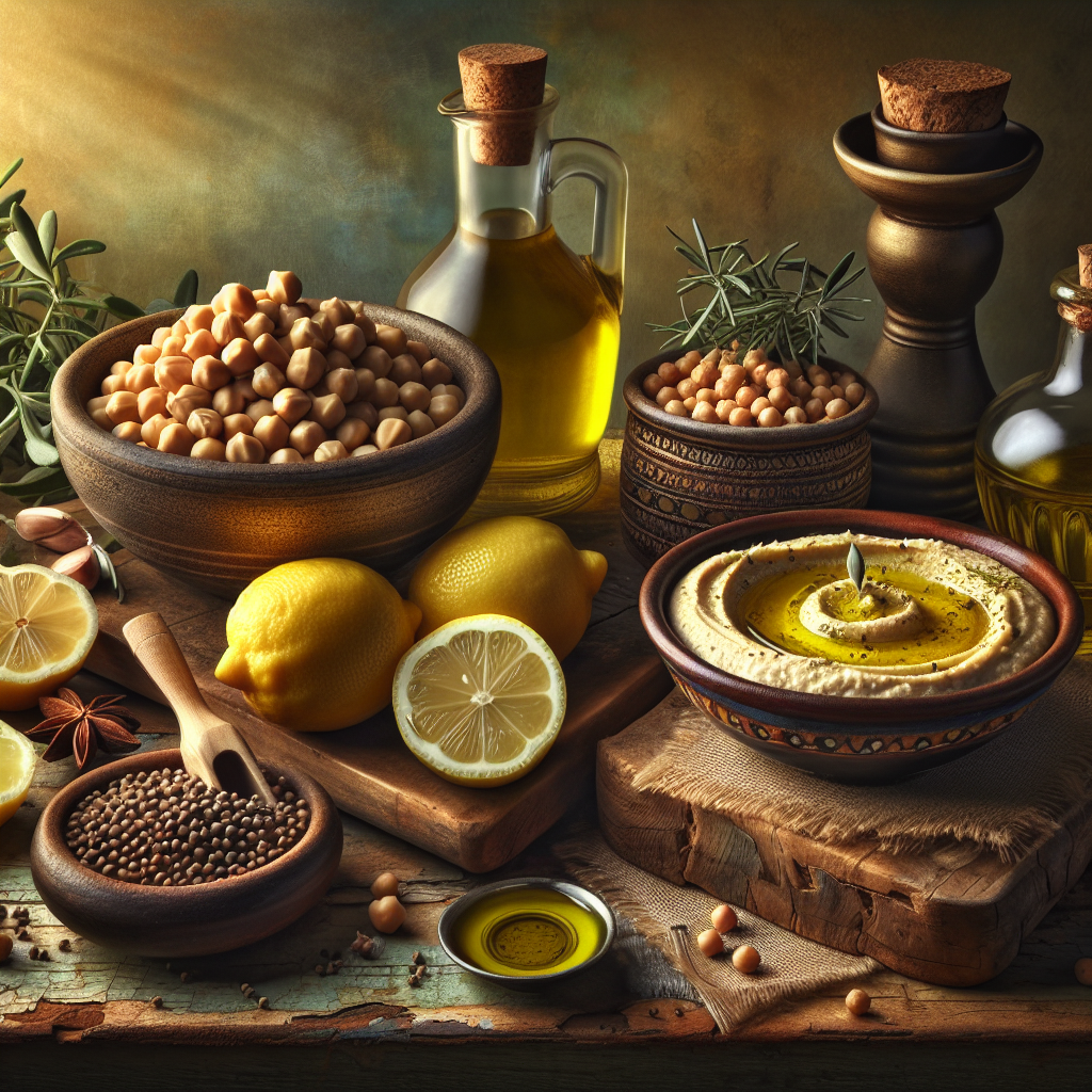 Mediterranean Cumin And Lemon Hummus Recipe