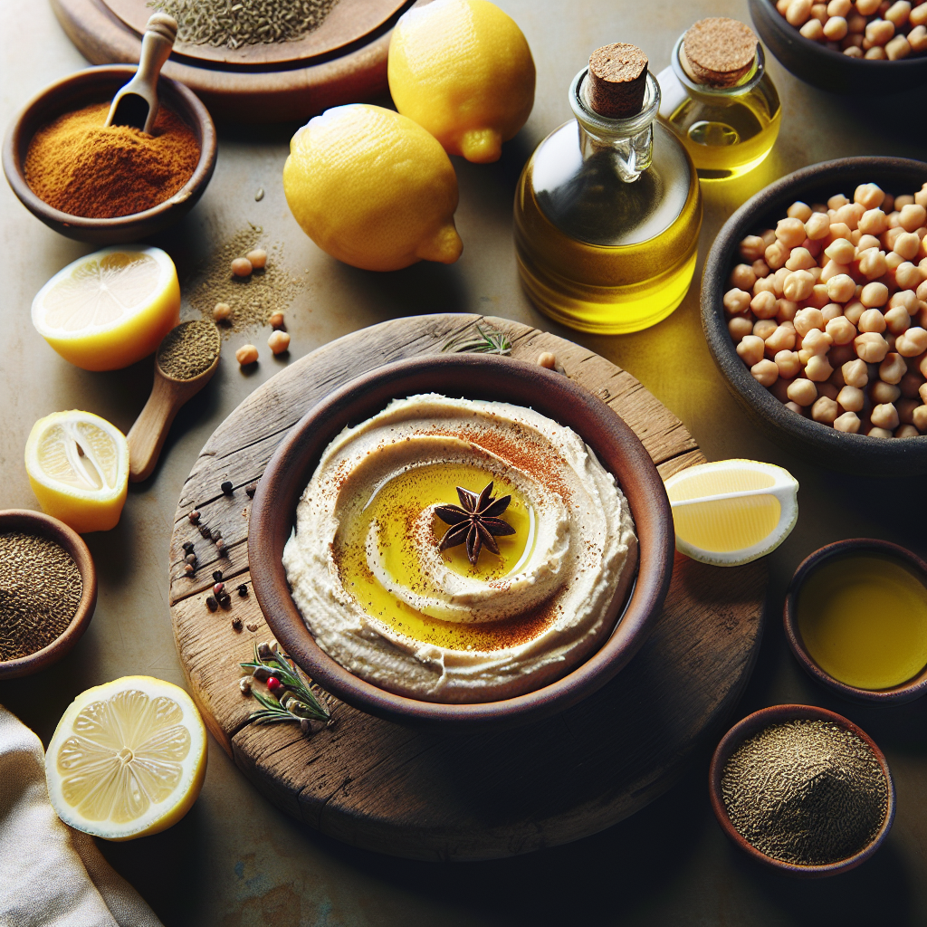 Mediterranean Cumin And Lemon Hummus Recipe