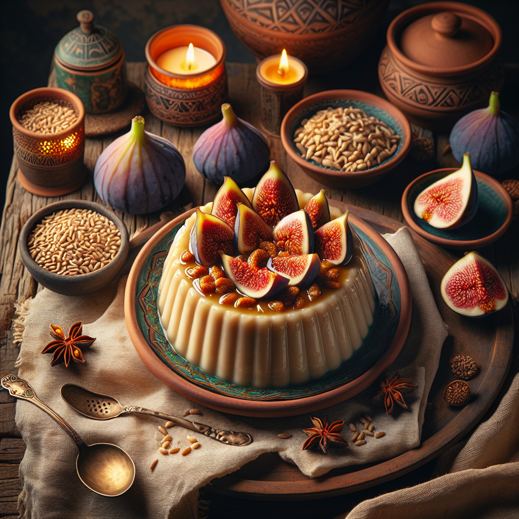 Mediterranean Fig And Aniseed Pudding Recipe