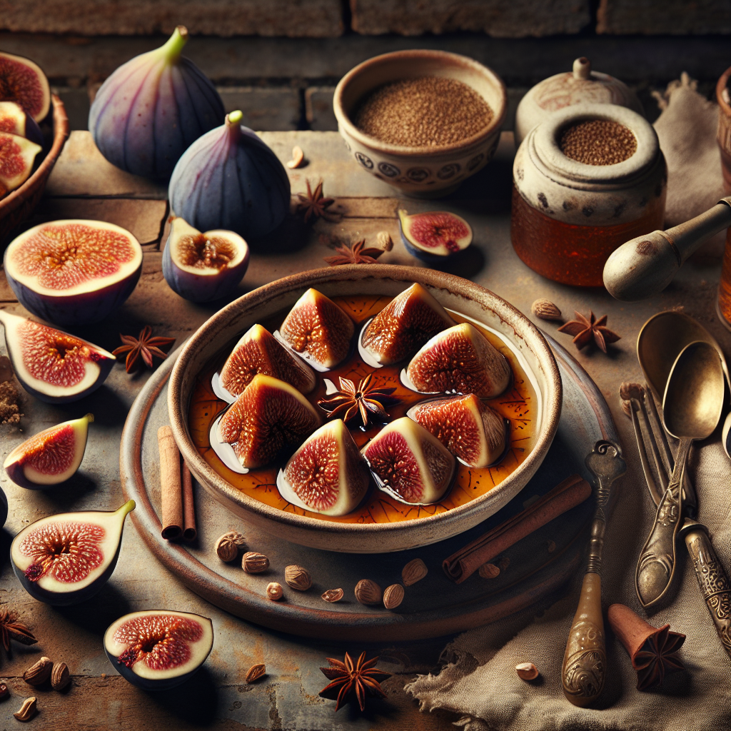 Mediterranean Fig And Aniseed Pudding Recipe