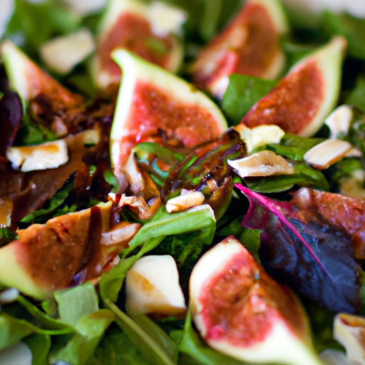Mediterranean Fig And Prosciutto Salad With Balsamic Glaze Recipe