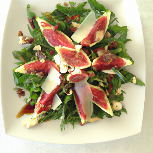 Mediterranean Fig And Prosciutto Salad With Balsamic Glaze Recipe