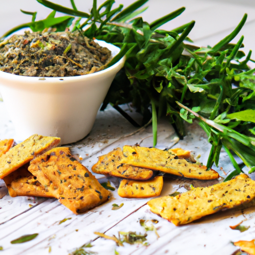 Mediterranean Herb Crackers Recipe