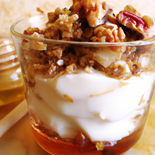 Mediterranean Honey, Walnut, And Yogurt Parfait Recipe