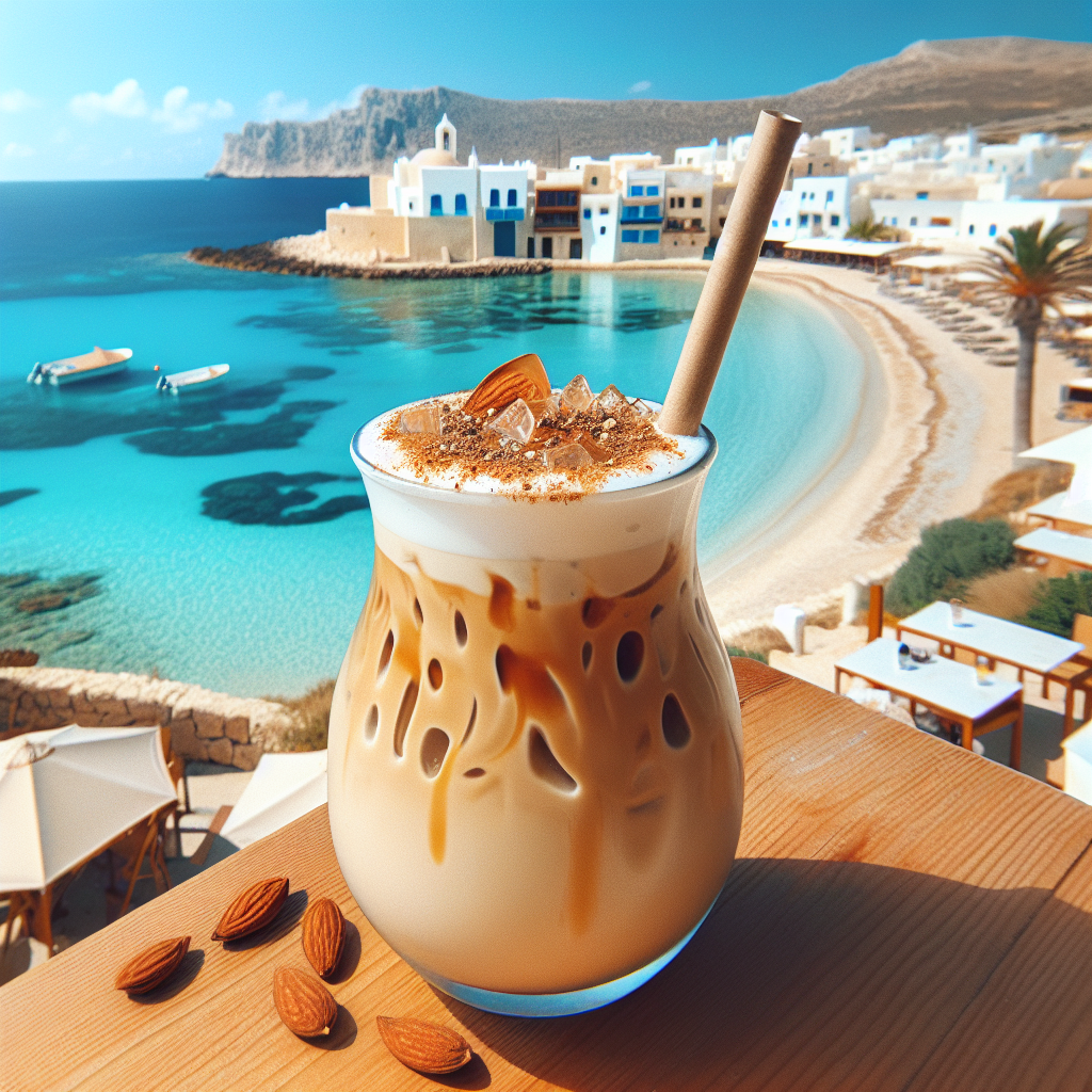 Mediterranean Iced Almond Latte Recipe