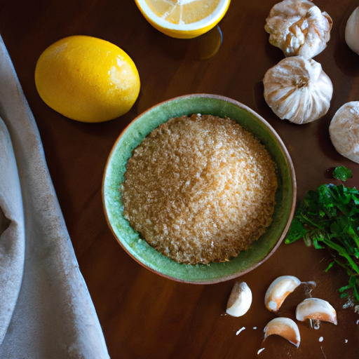 Mediterranean Lemon Herb Bulgur Wheat Recipe